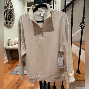 Athleta ladies 1/4 zip fleece pullover.